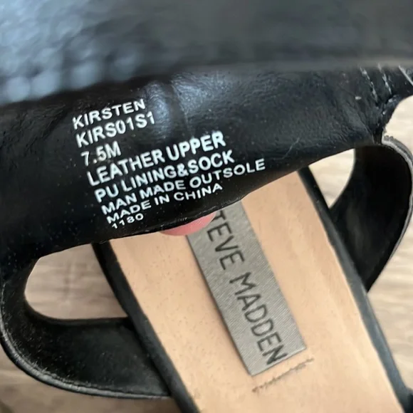 Steve Madden sandals size 7.5 - Picture 3 of 6